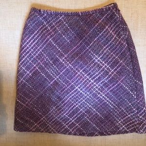 Ann Taylor tweed skirt size 2P